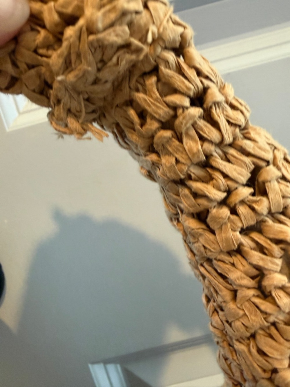 Mango Round Natural Fiber Bag - Picture 6 of 8